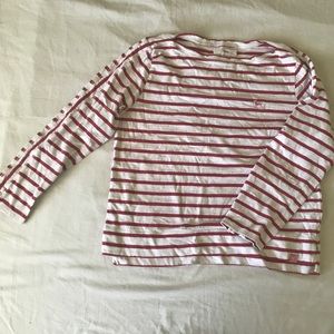 The Black Dog boat neck 3/4 sleeve shirt